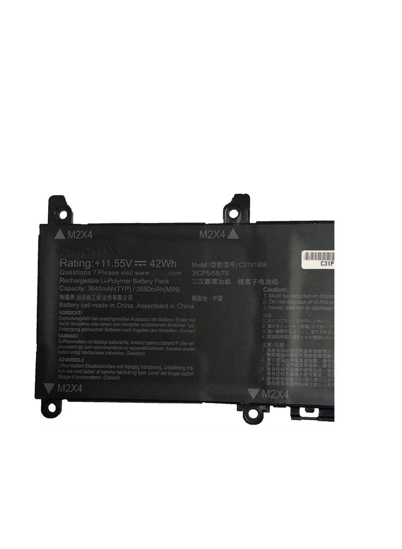 Terabyte C31N1806 Laptop Battery Compatible with ASUS VivoBook S13 X330UA X330UN X330FA X330FL S330UA S330FA S330FN V330FA V330FN R330UN K330FA K330FN I330FN Series Notebook - Image 2