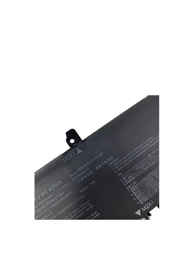 Terabyte C31N1806 Laptop Battery Compatible with ASUS VivoBook S13 X330UA X330UN X330FA X330FL S330UA S330FA S330FN V330FA V330FN R330UN K330FA K330FN I330FN Series Notebook - Image 4