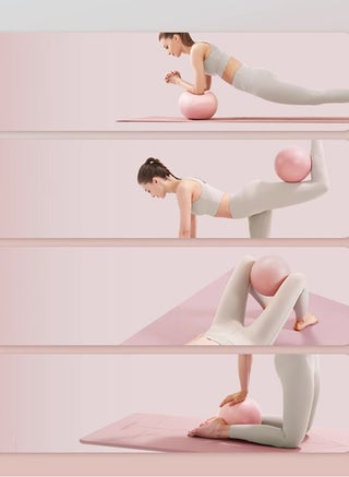 1pc Thicken Explosion-proof Pilates Ball, Mini 9.84in/25cm Yoga Ball, Suitable For Body Shaping, Sensory Balance Training, Unaerated - view 4
