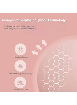 1pc Thicken Explosion-proof Pilates Ball, Mini 9.84in/25cm Yoga Ball, Suitable For Body Shaping, Sensory Balance Training, Unaerated - view 2