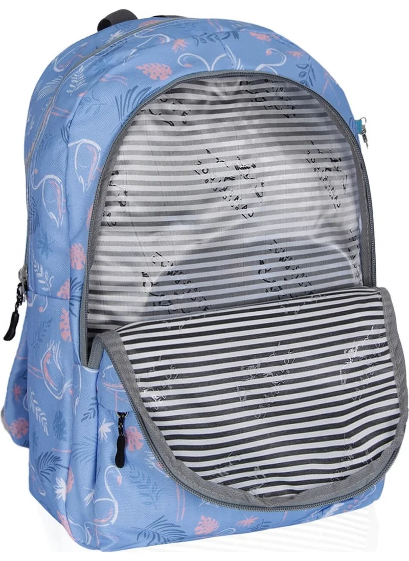 Cambridge Polo Club Triple School Bag Set Light Blue