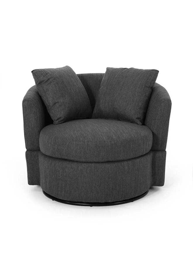 Al Home Modern Brown linen Arm Chair from Alhome 