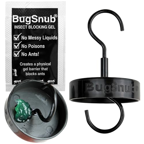 BugSnub Hanging Ant Guard (1-Pack)- Ant Defense for Hummingbird Feeders, Unique Upside-Down Design, No Liquid Moat - Image 1