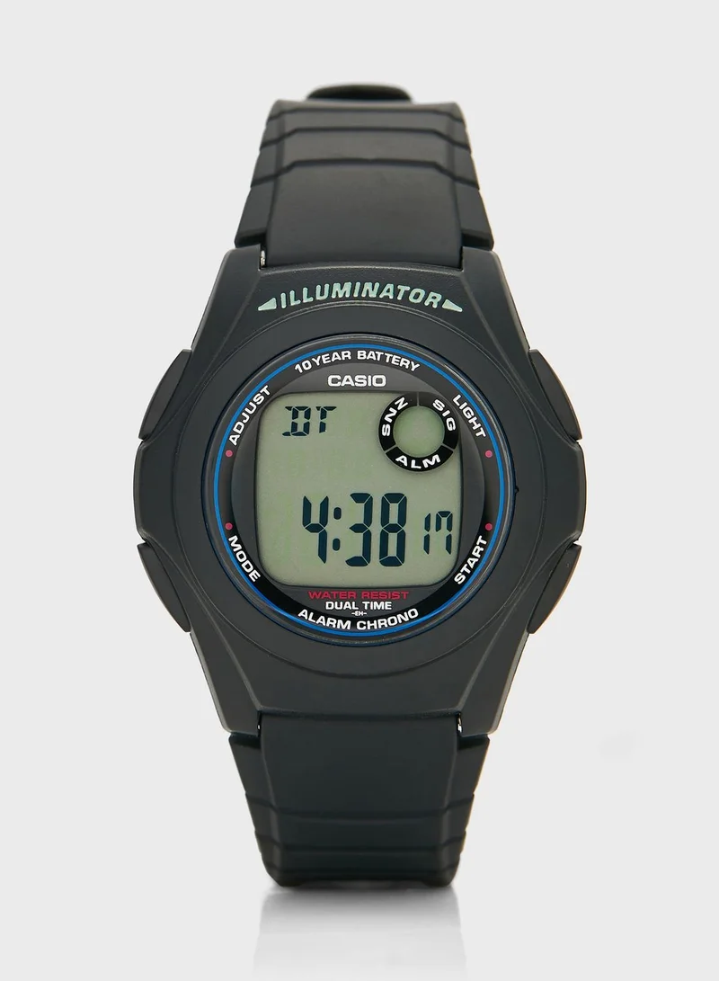 CASIO Pu Strap Digital Watch