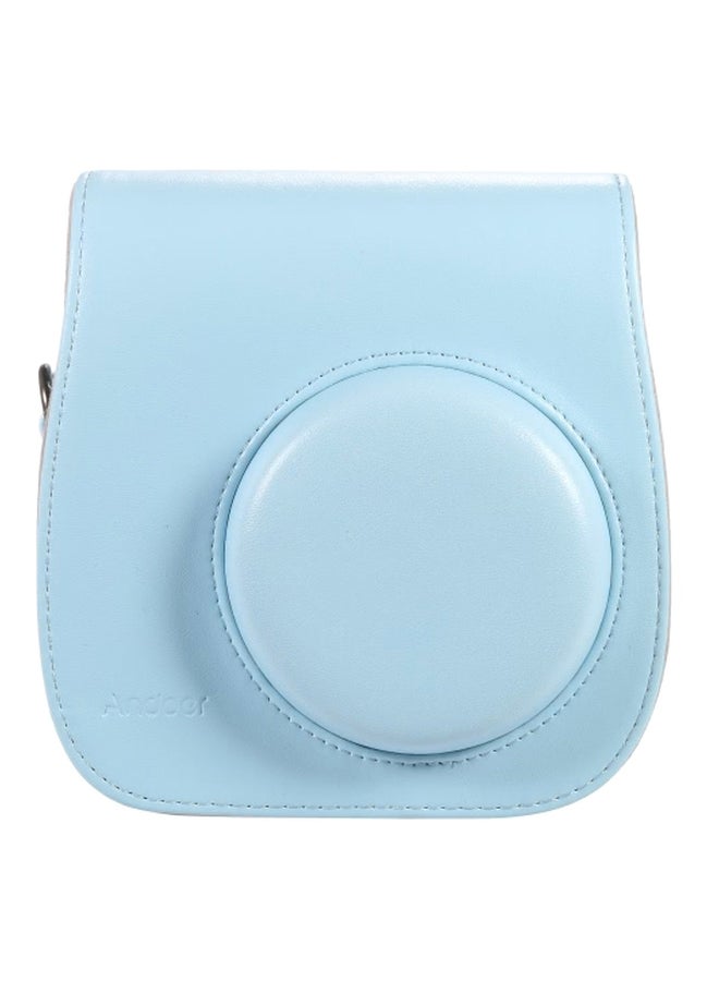 NIBEMINENT Camera Case For Fujifilm Instax Mini8/Mini8s Blue - Image 1