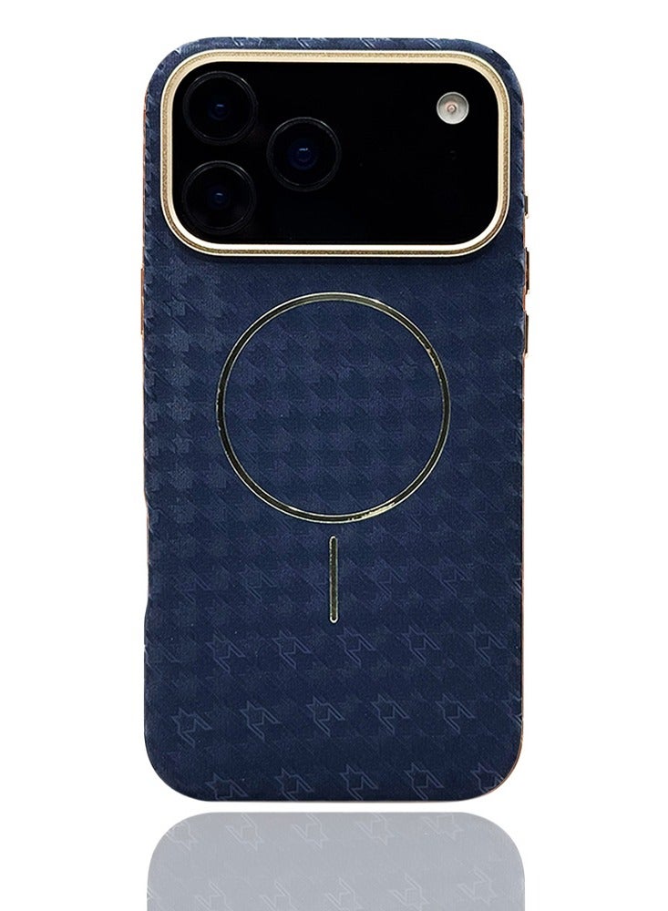 BlueFire Premium MagSafe PU Leather Case for iPhone 17 Pro Max: Slim & Elegant Shockproof Magnetic Cover with Full Wrapped Anti-Drop Protection & Seamless Wireless Charging Compatibility - Image 2