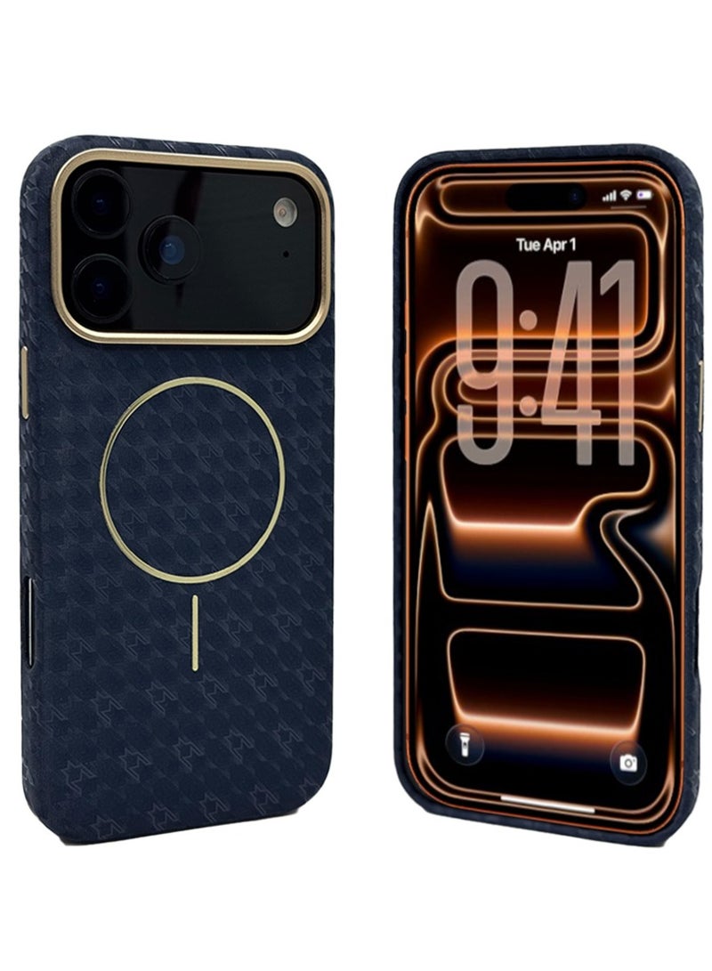 BlueFire Premium MagSafe PU Leather Case for iPhone 17 Pro Max: Slim & Elegant Shockproof Magnetic Cover with Full Wrapped Anti-Drop Protection & Seamless Wireless Charging Compatibility - Image 1