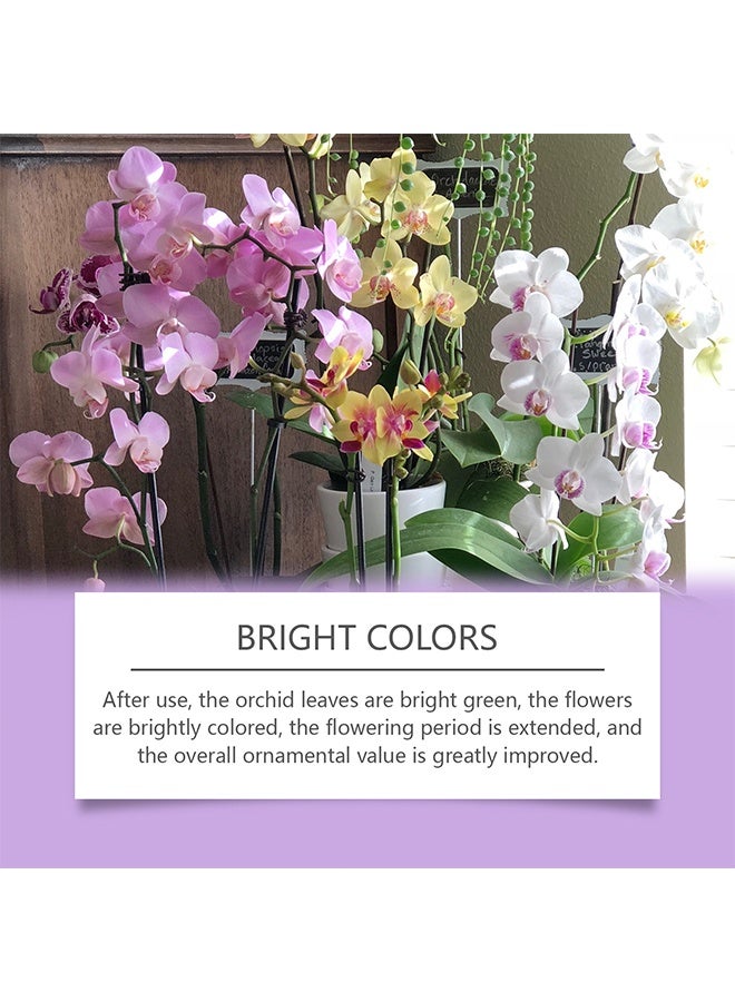 MOONSPRY Orchid Plant Food, Orchid Growth Fertilizer Solution, Plant Flower Buds, Flowers, Organic Foliar Fertilizer, Root Growth Nutrient Solution, Orchid Plant Food for All Varieties, 50ml - Image 3