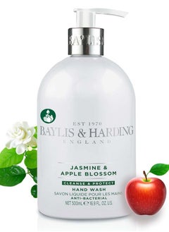 Baylis & Harding Jasmine and Apple Blossom Cleanse and Protect  Antibacterial Hand Wash  - Image 1