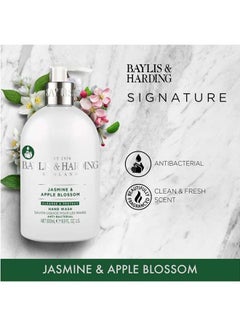 Baylis & Harding Jasmine and Apple Blossom Cleanse and Protect  Antibacterial Hand Wash  - Image 2