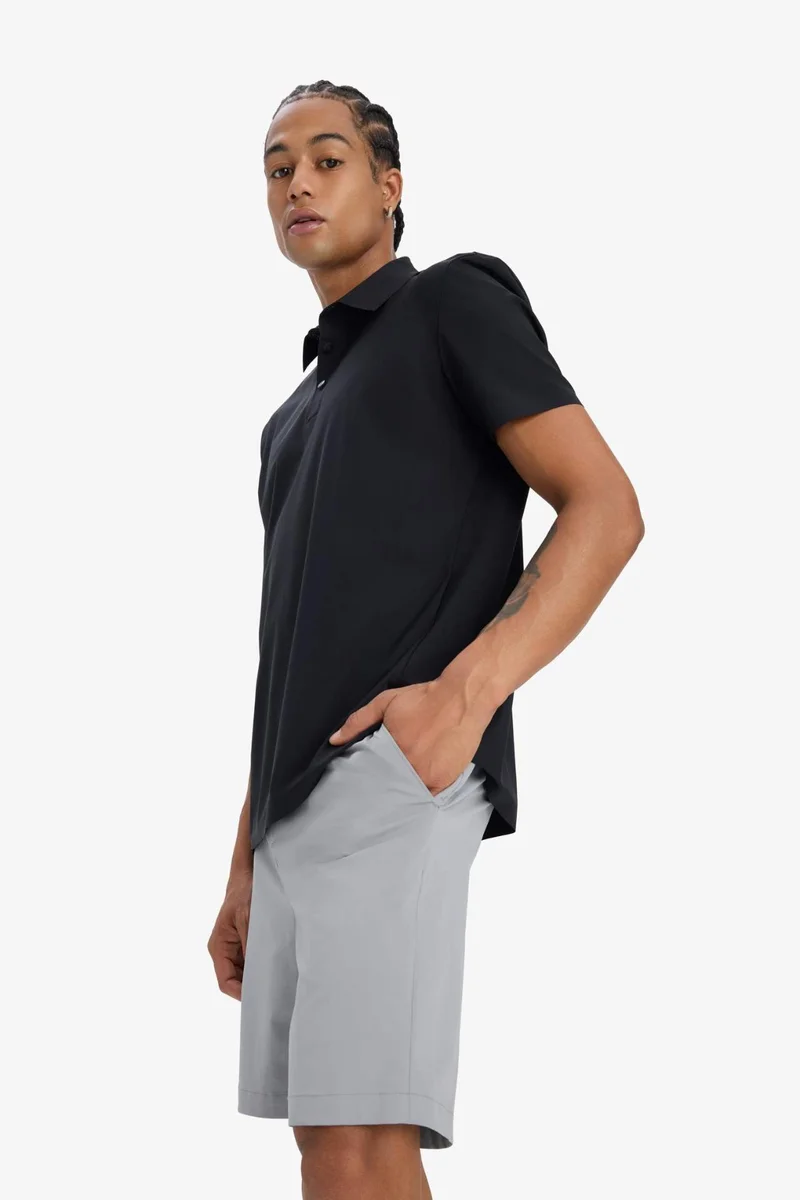 Defacto  DeFactoFit Standard Fit Sports Polo T-Shirt for Men | Best Price UAE