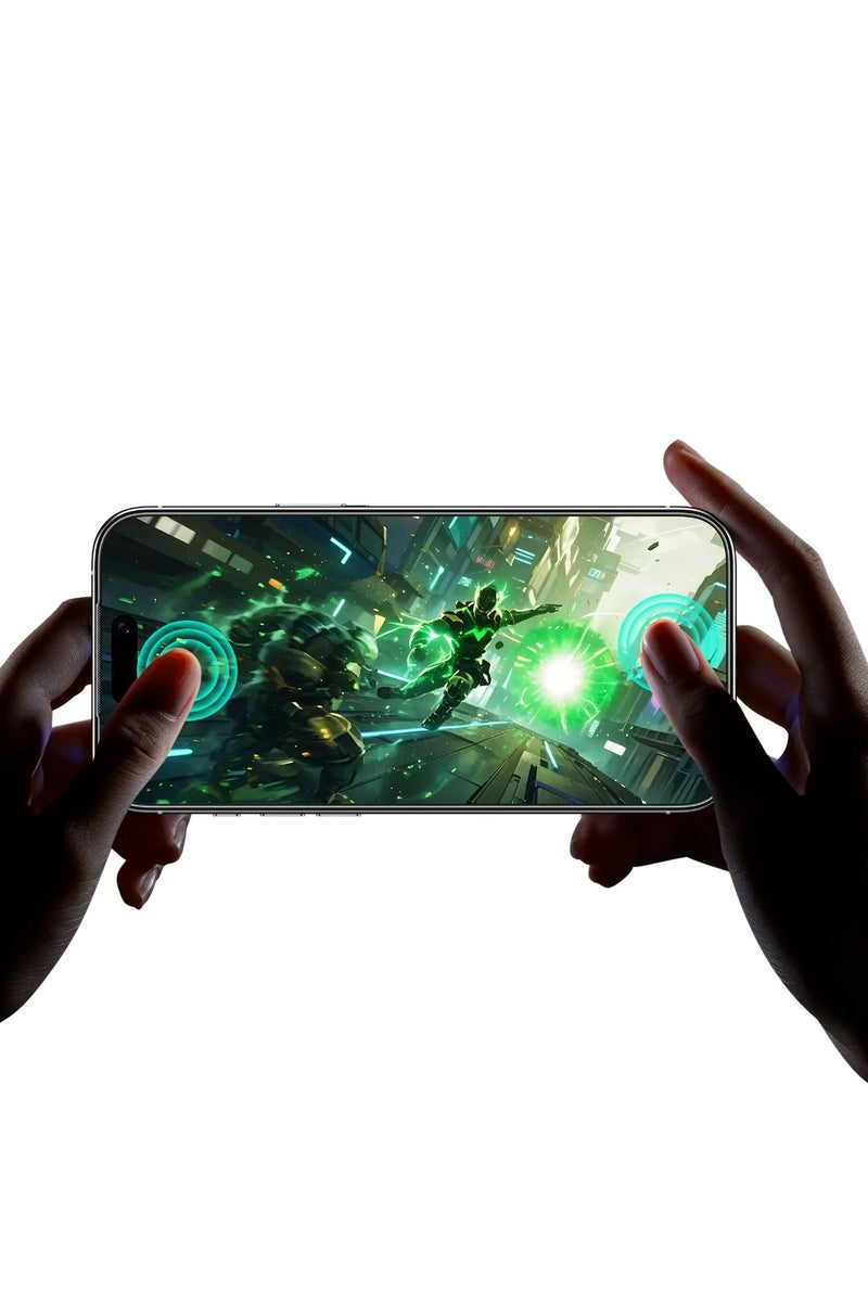 GREEN LION iPhone 17 Pro Max Privacy Screen Protector 3D Pv-Pet Pro Full Curved Glass / Blocked Side Viewing / Grease Resistance / Highly Responsive - Black Edge/Privacy - Image 4