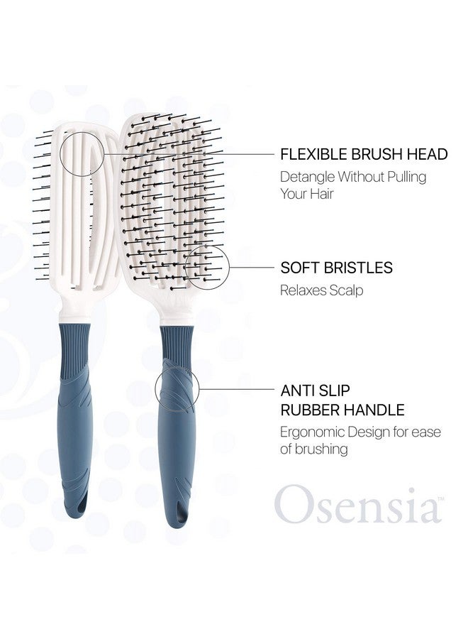 Osensia Wet Brush Detangling Brush For Curly Hair Thick And Dry. Travel Detangle Brush For Women Men And Kids. - Image 2