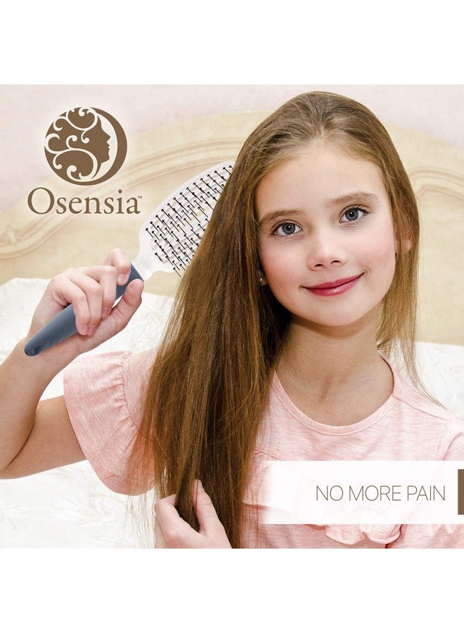 Osensia Wet Brush Detangling Brush For Curly Hair Thick And Dry. Travel Detangle Brush For Women Men And Kids. - Image 3
