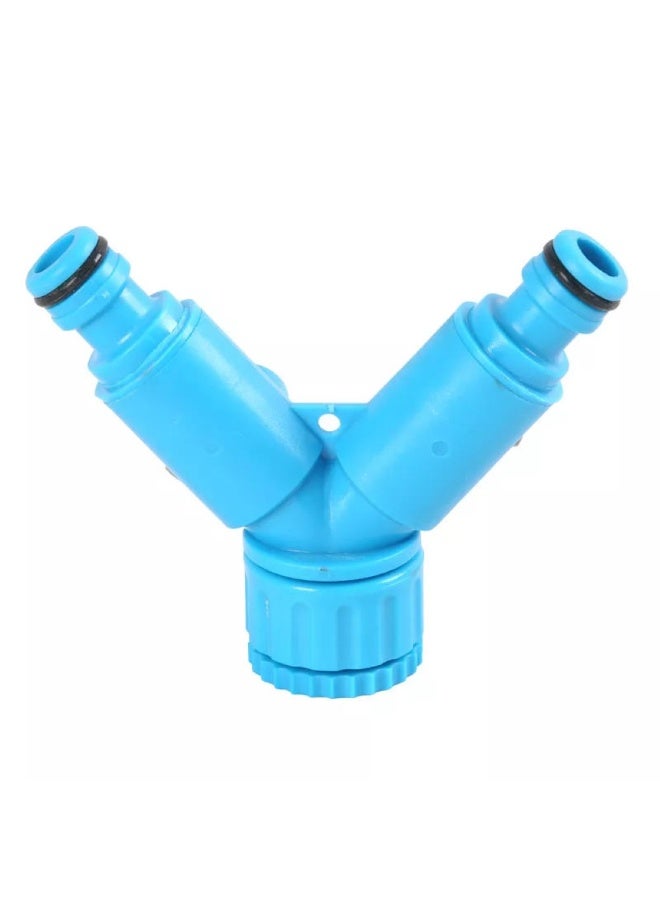 AQUA CRAFT Plastic Valve Y Switch Coupling With Swivel Adapted To Tap Of Garden Female - Image 3