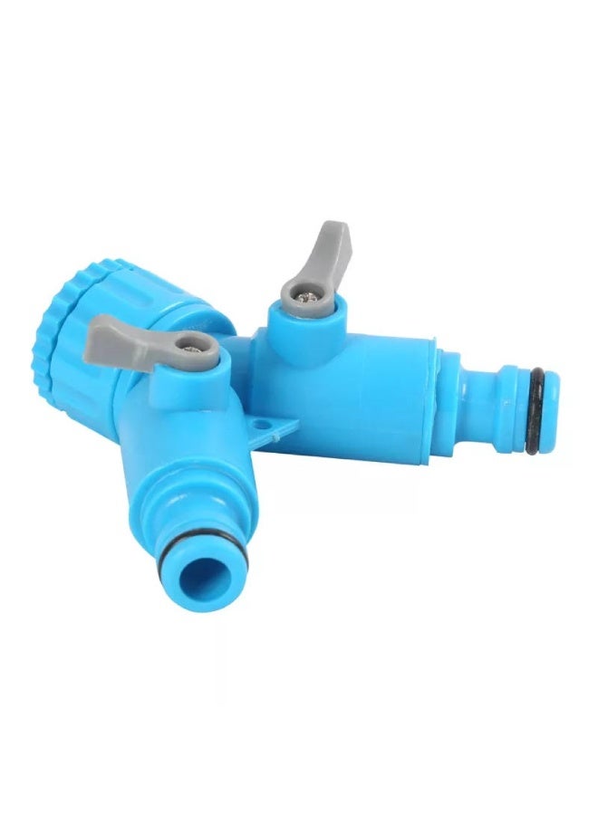 AQUA CRAFT Plastic Valve Y Switch Coupling With Swivel Adapted To Tap Of Garden Female - Image 4