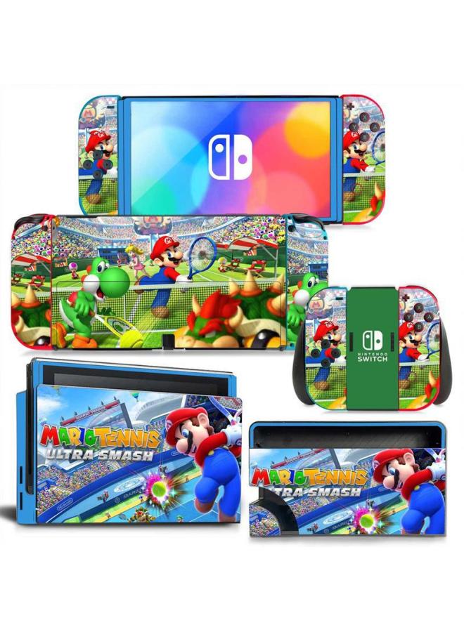 ملصقات Switch Oled ملصقات Switch Oled Pain ملصقات Switcholed الملونة ملصقات نمط ماريو - اللون: TN-NSOLED-0214 - Image 1