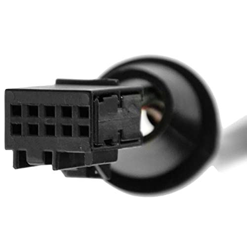 TRQ 2 Piece Driver and Passenger Side Mirror Assembly Set Electric Adjustment Heated No Memory Textured Compatible with 2008-2012 Jeep Liberty CH1320287 CH1321287 - Image 3