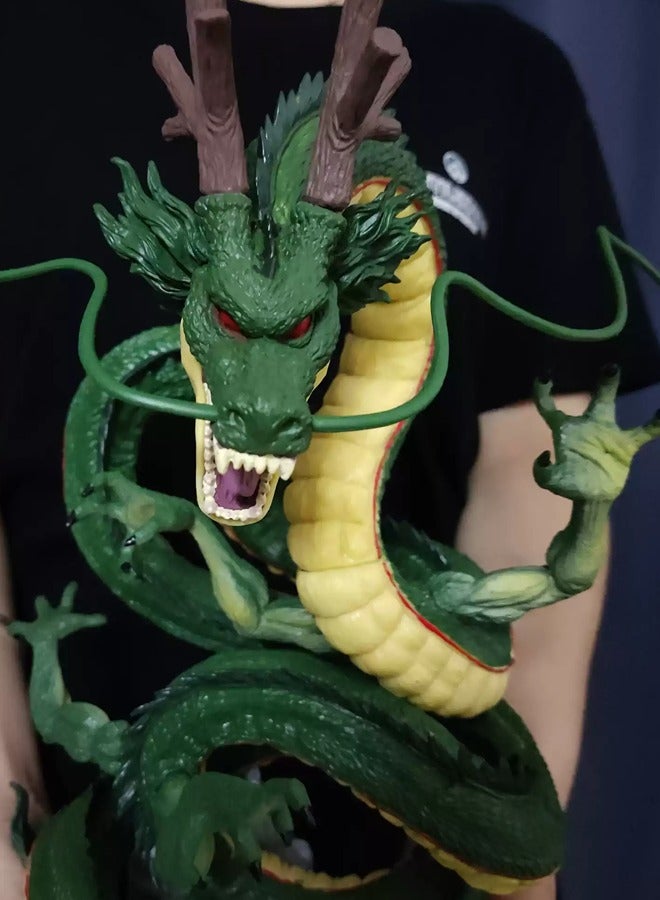 Dragon Ball Super Dragon Action Figure Decorative Resin Sculpture Home Decor Statue, Art Figurine Home Ornament Decoration for Office, Living Room, Bedroom, Book Shelf, TV Cabinet, Desktop - Image 3