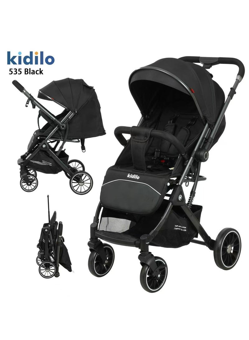 Kidilo Luxurious Baby Stroller - Stylish & Modern Design
