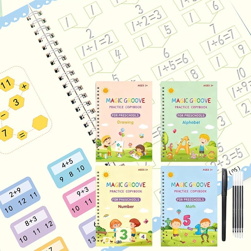 Word Family Build Book Interactive Phonics Games Learn to Read with Rhyming Sight Words Educational Reading Tool - Image 2