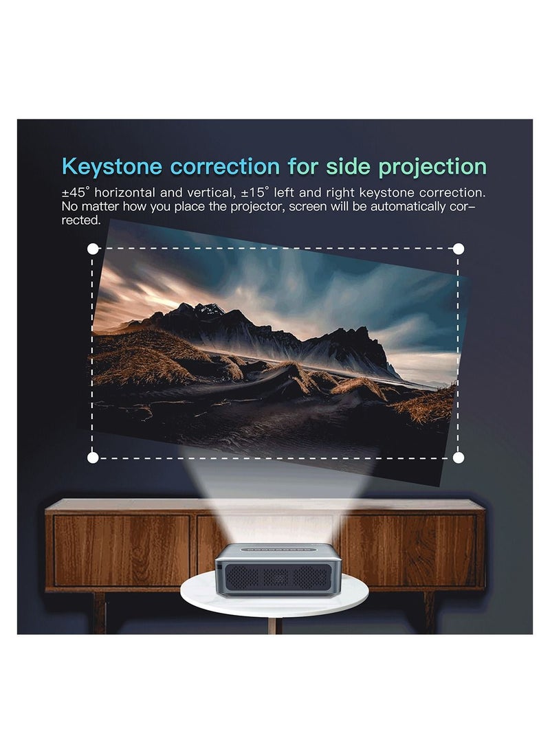 AROAQ - Projector 4K 1080P 8K video Projector Wifi Video LED Home Theatre Cinema - Image 1