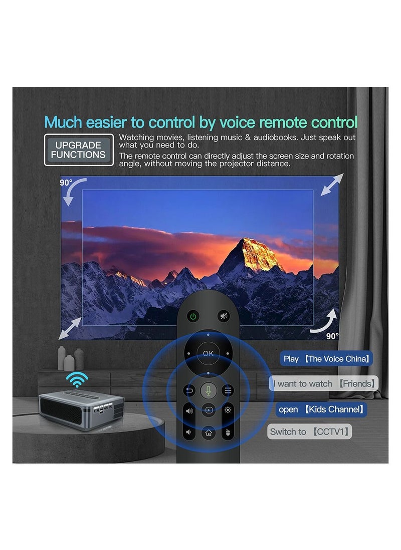 AROAQ - Projector 4K 1080P 8K video Projector Wifi Video LED Home Theatre Cinema - Image 1