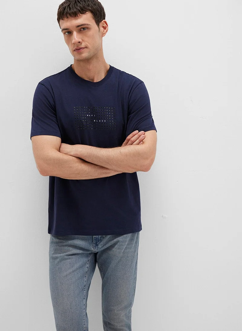 Mavi Crew Neck Regular Fit T-Shirt
