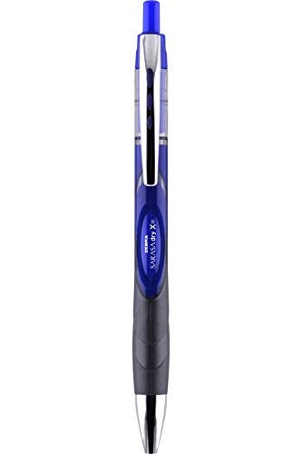 Zebra Pen Sarasa Dry X30 Retractable Gel Pen, Medium Point, 0.7mm, Blue Ink, 12-Pack - Image 2