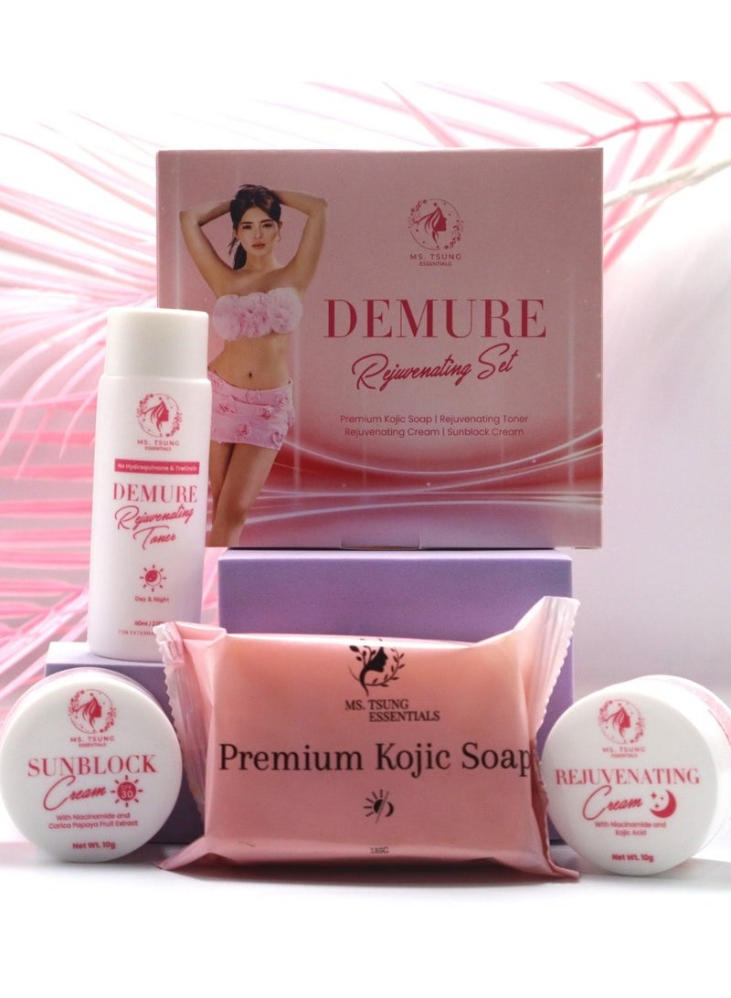 أساسيات السيدة تسونغ مجموعة ديمور لتجديد البشرة