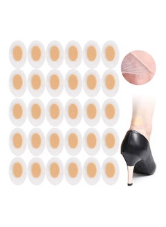 KASTWAVE Blister Plasters Bandages 30 PCS Oval Hydrocolloid Plasters Waterproof Gel Pads Adhesive Bandages for Protecting Foot Toe from Rubbing Shoes  - Image 1