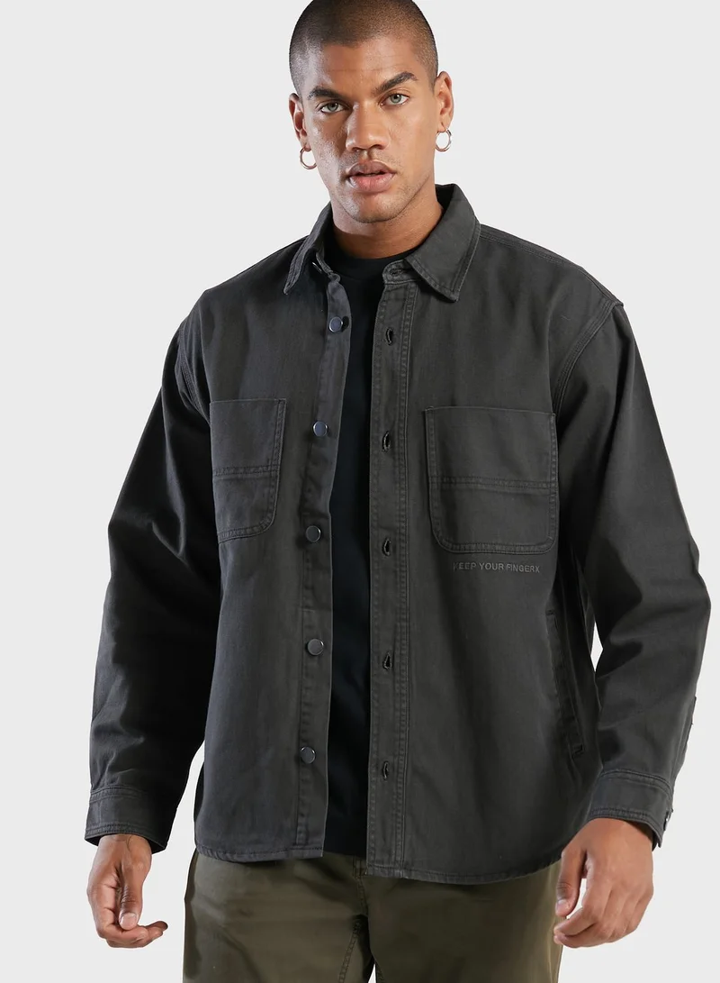 FINGERCROXX Logo Jacket