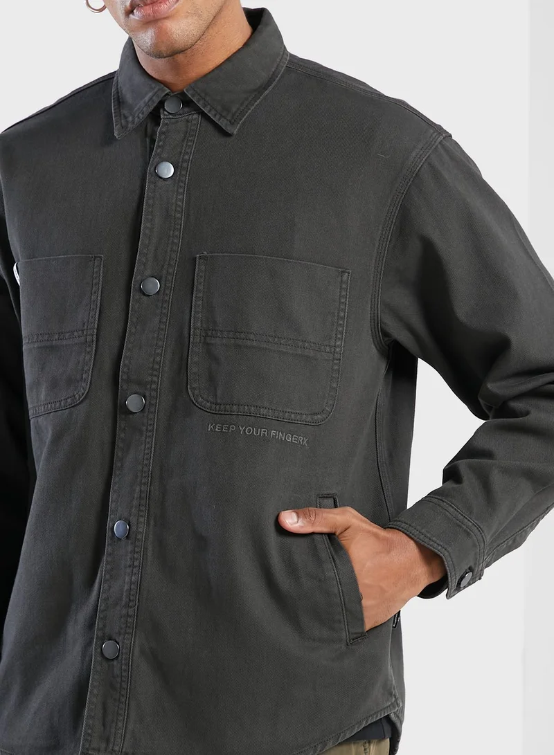 FINGERCROXX Logo Jacket