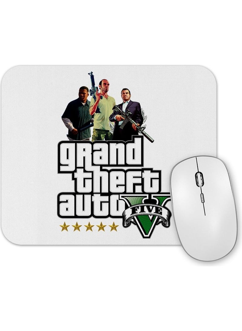 Baskı Dükkanı - Print Shop Gta 5 Estrelas Mouse Pad - Image 1