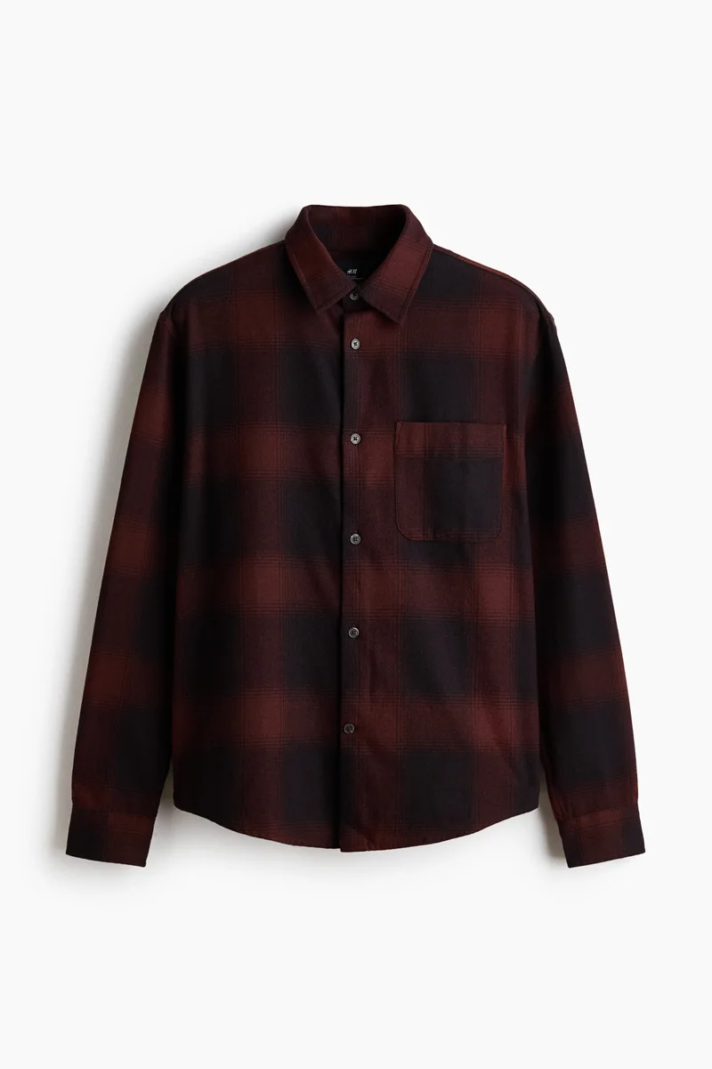 H&M Loose Fit Flannel shirt