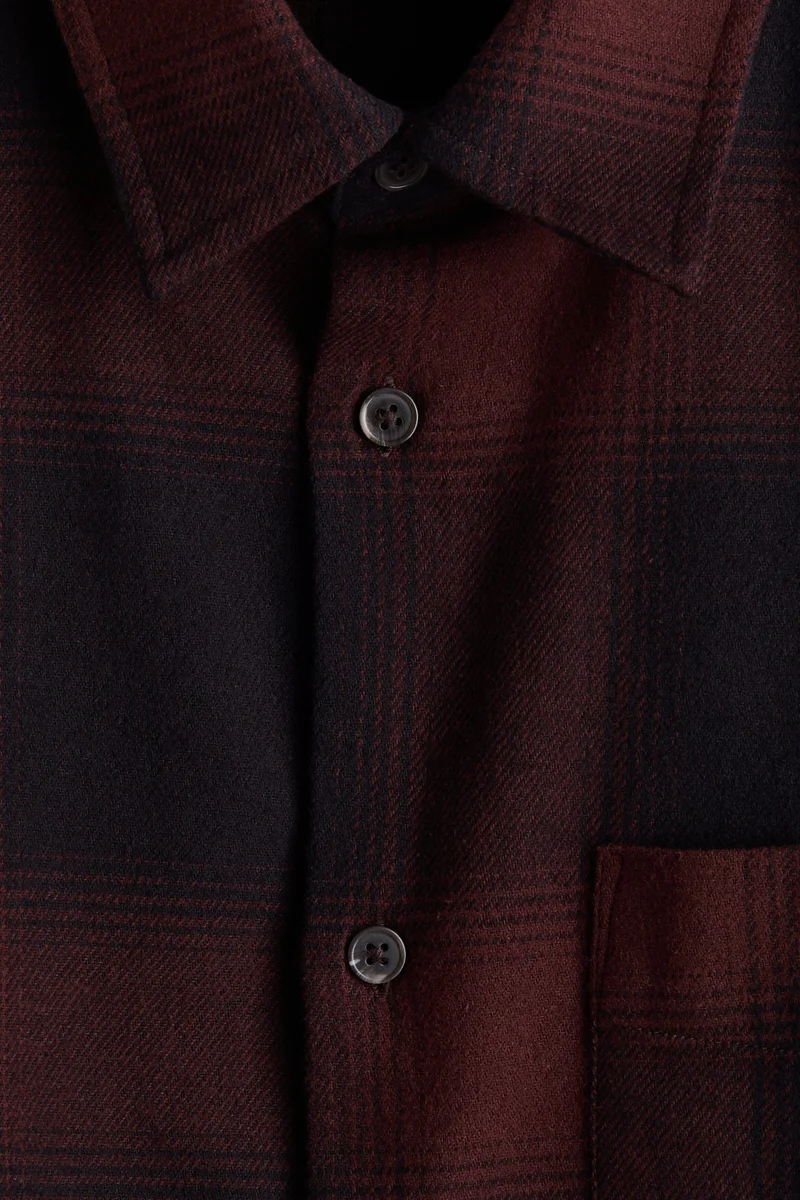 H&M Loose Fit Flannel shirt
