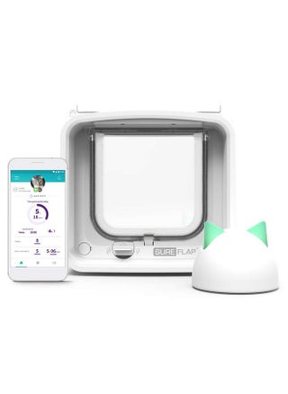 مجموعة توصيل باب القطط من Microchip مع المحور - فتحة الباب: فتحة رفرف باب القطط من Microchip هي 5 5/8 بوصة (عرض) × 4 3/4 بوصة (ارتفاع) - pzsku/ZD32C6F7CEFFD5DA5D07DZ/45/_/1726220051/3a6a2eca-6fbb-4005-91b3-f535bbe90a0f