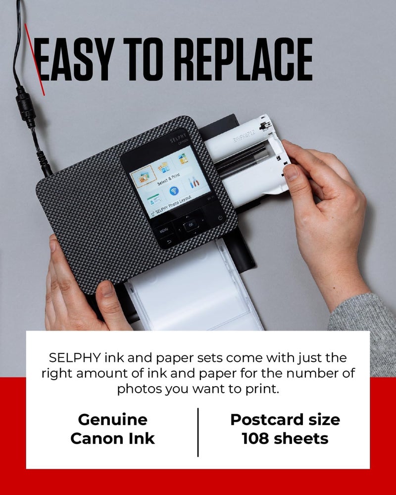 Canon Rp108I Postcard Sized Photo Paper 100 X 148 Mm Ksa Version With Ksa Warranty Support - Image 5