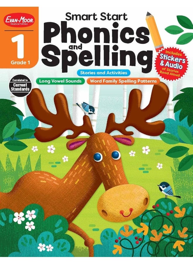 null - Smart Start: Phonics and Spelling, Grade 1 Workbook - Image 1