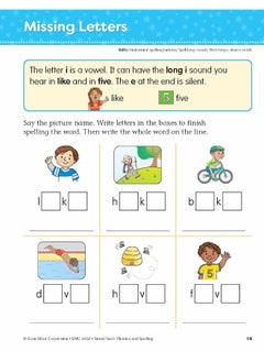 Smart Start: Phonics and Spelling, Grade 1 Workbook - pzsku/ZD32CC6939C71DE650B00Z/45/_/1726051966/83b8dd23-0e75-4f65-832f-2439ee22bc6f