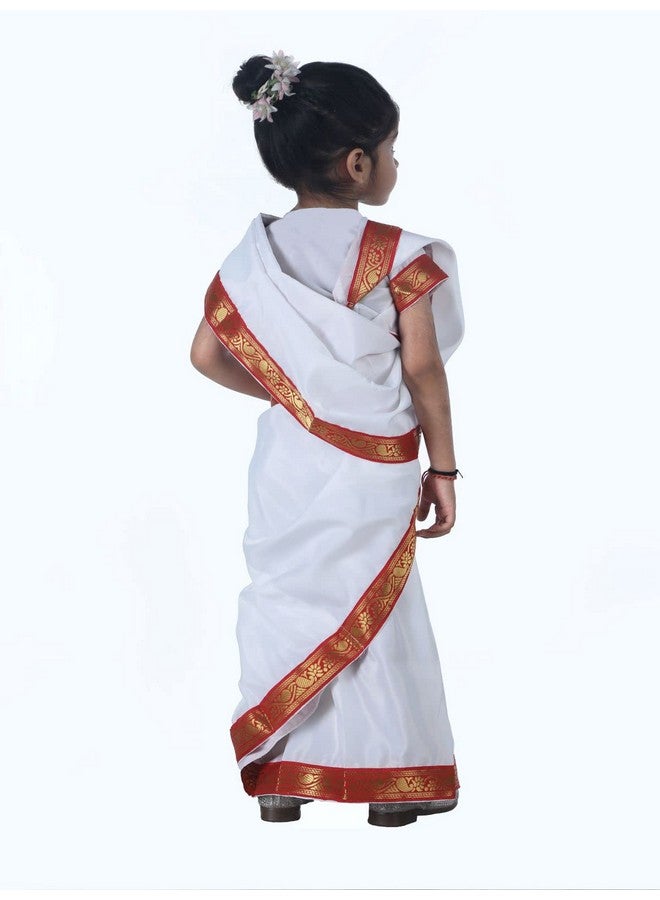 BookMyCostume Bengali Saree Fancy Dress Costume 10-12 years - Image 3