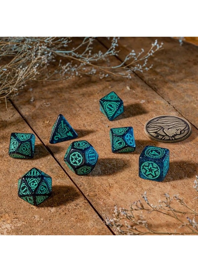 Q WORKSHOP - Q-Workshop Witcher Dice Set. Yennefer - Sorceress Supreme - Image 1