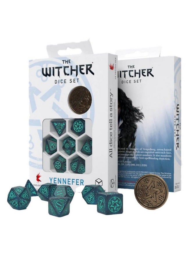 Q WORKSHOP - Q-Workshop Witcher Dice Set. Yennefer - Sorceress Supreme - Image 1