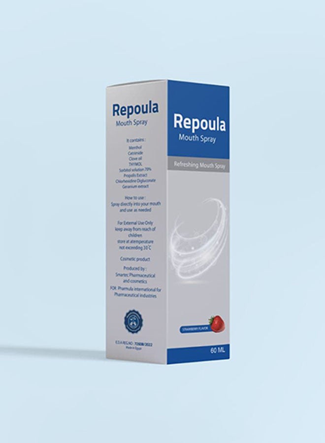 Pharmula International Disinfectant Spray for Mouth, Throat and Remove Inflammations and Effects Caused by Smoking 60 ml - Image 2