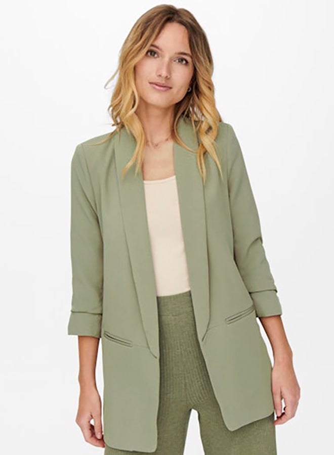 ONLY ONLY Womens Elly 3/4 Life Blazer  - Image 2