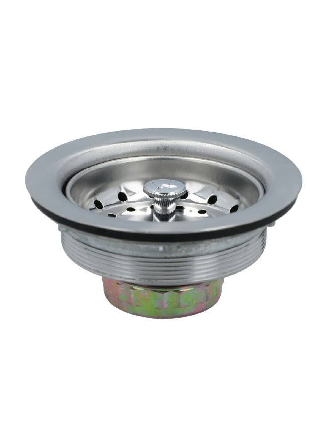ACE Stainless Steel Sturdy Sink Strainer Chrome 3.5 Inch  - Image 2