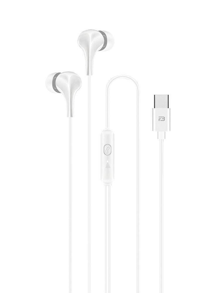 بريزلر سماعة أذن سلكية من نوع BRIZLER من النوع C مع إلغاء ضوضاء صوت ديناميكي فائق الوضوح - Image 1