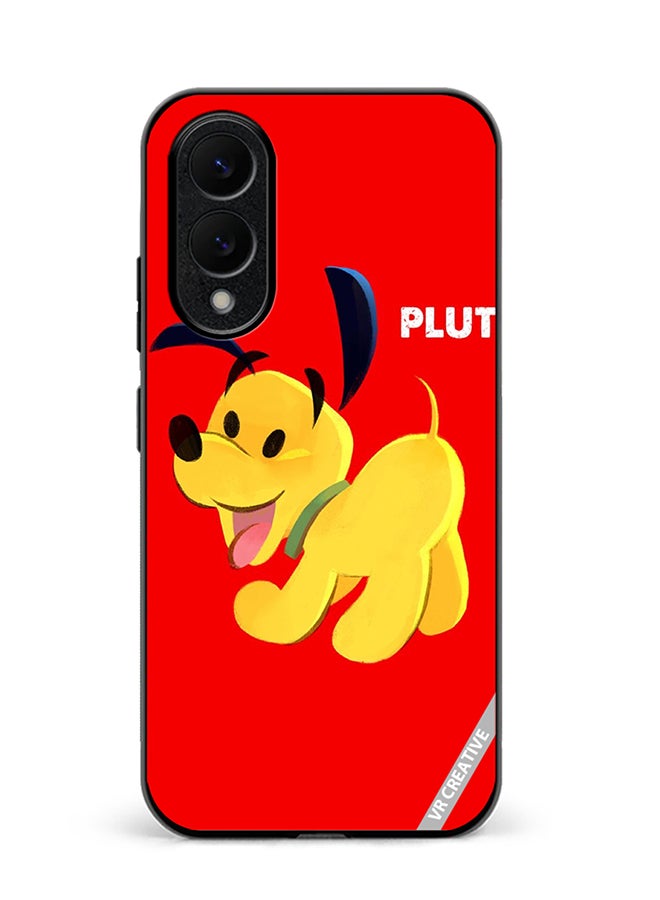 VR CREATIVE Protective Case Cover For Samsung Galaxy S25 Edge Baby Pluto Design Multicolour