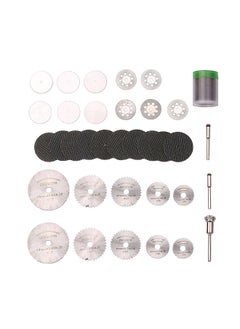 65pcs Diamond Cutting Discs Sanding Grinding Wheel HSS Circular Saw Blade Woodworking Metal Mini Drill Rotary Tool Accessories