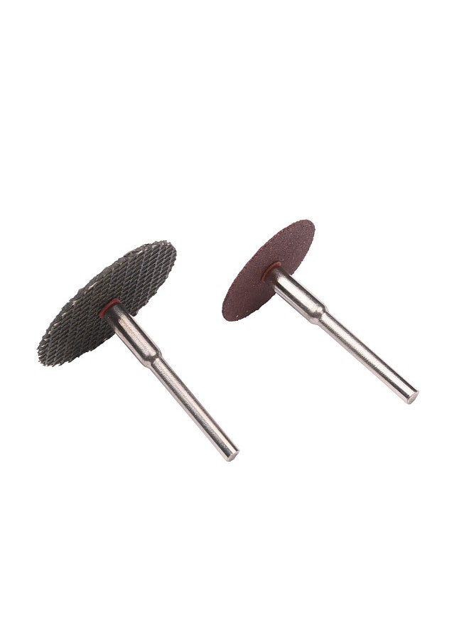 Generic - 65pcs Diamond Cutting Discs Sanding Grinding Wheel HSS Circular Saw Blade Woodworking Metal Mini Drill Rotary Tool Accessories - Image 1
